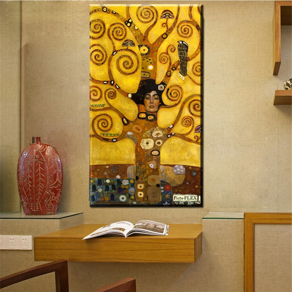 Buy ZZ1595 Gustav Klimt Oil painting on Canvas Big