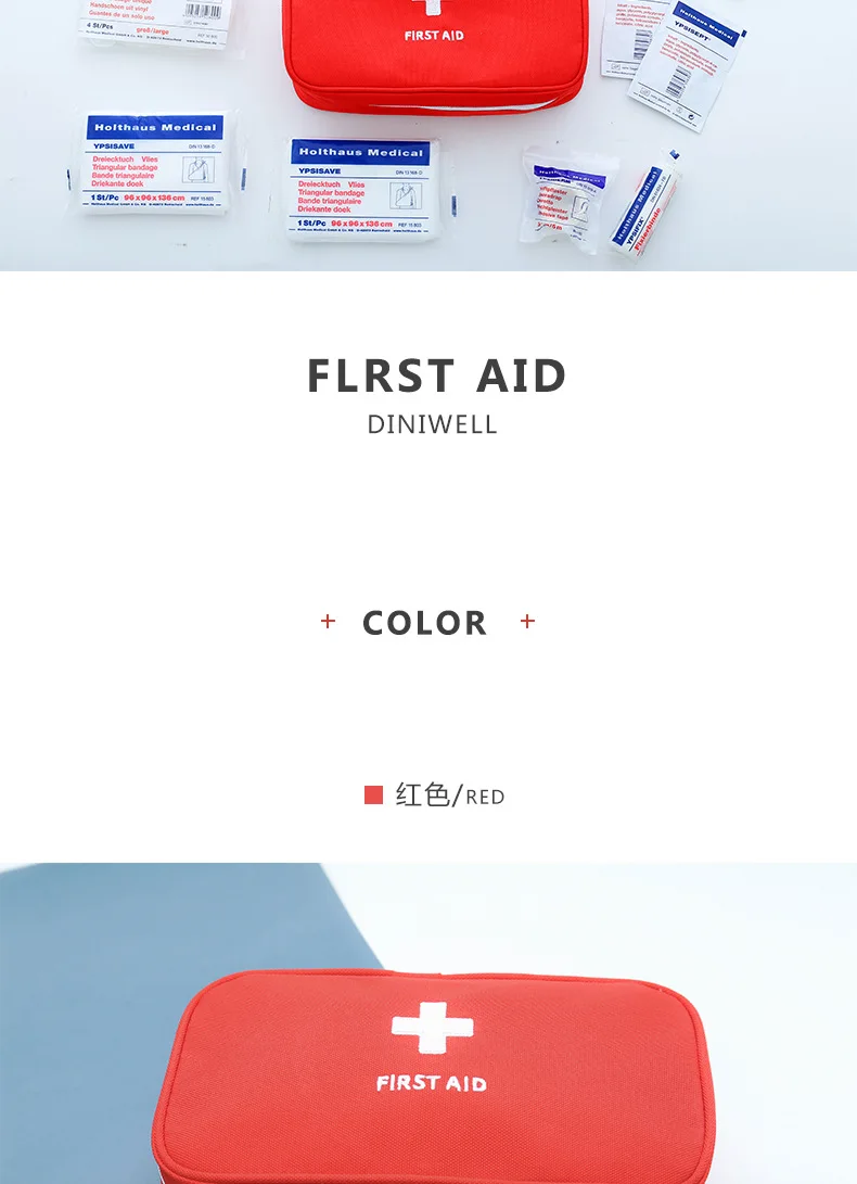 Portable First Aid Emergency Medical Kit 11