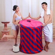 Размер: 90*110 см, с электрическим насосом, паровая сауна коробка хан парная комната бытовой пульт дистанционного управления стальной горшок 220 В