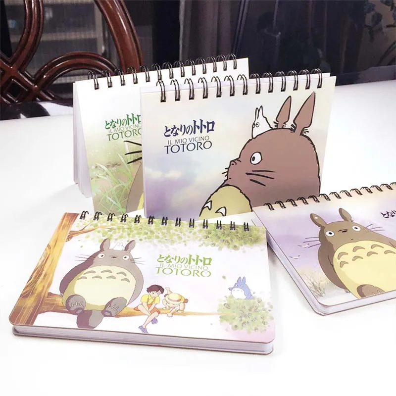 

JOUDOO Cartoon My Neighbor Totoro Print Notebook Spirale Daily Memos Schedule Planner Notepad Journal Office Supplies Gifts
