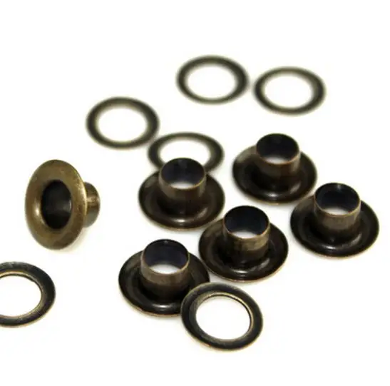 4mm brass eyelets