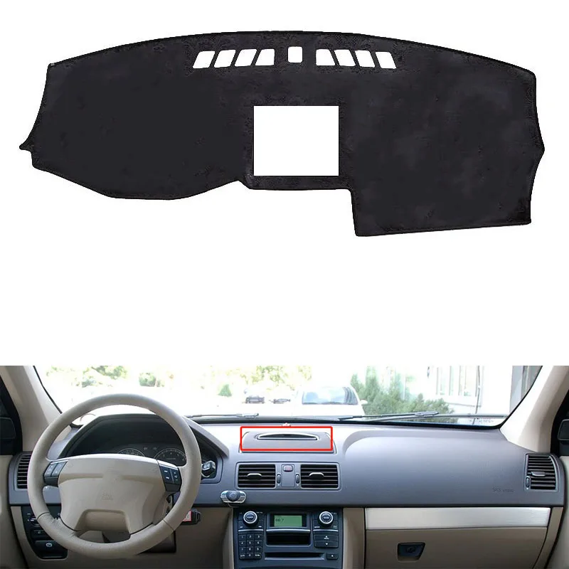 Для volvo XC90 2004 2005 2006 2007-2013 коврик на приборную панель защитная накладка тент подушка накладка интерьерная наклейка Аксессуары для стайлинга автомобилей