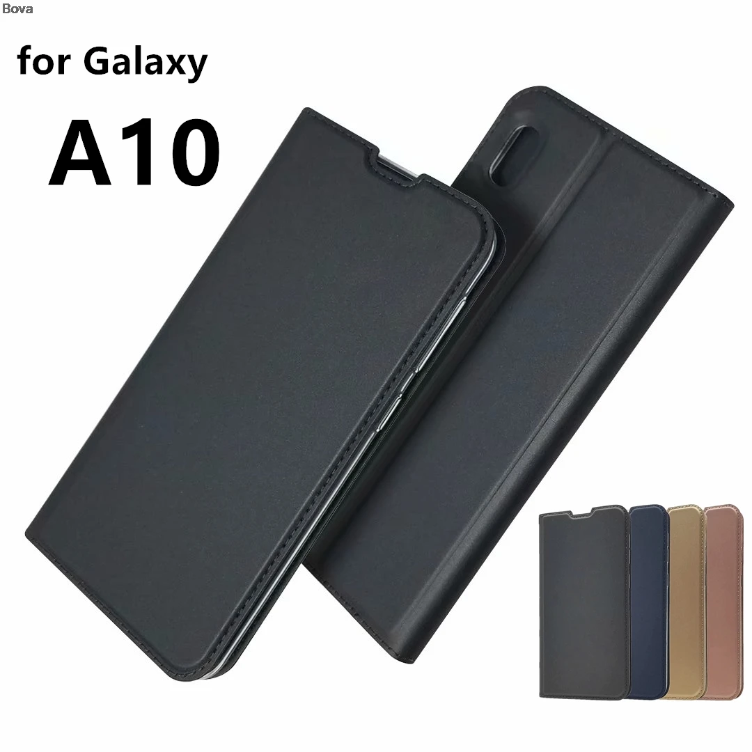 Чехол кошелек для Samsung Galaxy A10 SM A105F/DS откидной телефона с магнитной адсорбцией