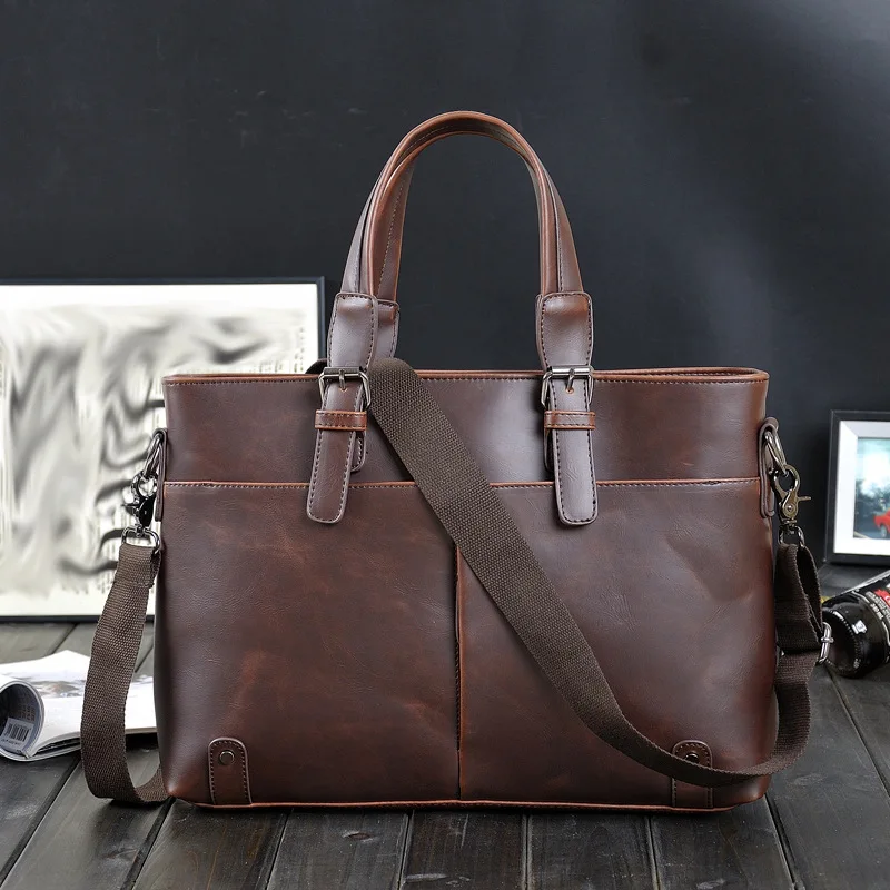 Men/'s Briefcase Satchel Bags For Men Business Fashion Messenger Bag Laptop Bag