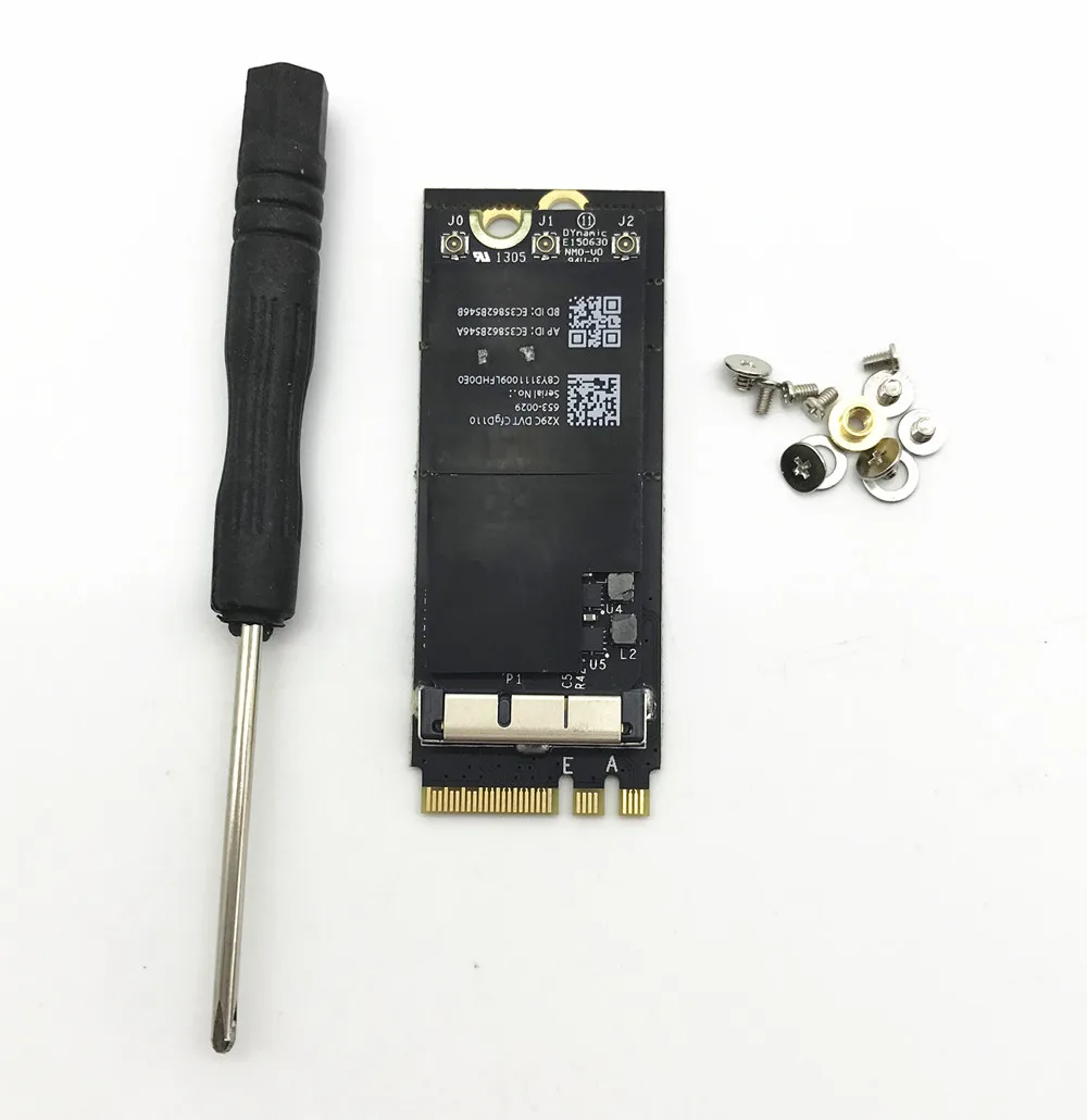 Broadcom BCM94360CS BCM94360CSAX 867Mbps 802.11ac Bluetooth 4.0 NGFF M.2 Card+Antennas for Mac OS Hackintosh Broadcom BCM94360CS BCM94360CSAX 867Mbps 802.11ac Bluetooth 4.0 NGFF M.2 Card+Antennas for Mac OS Hackintosh