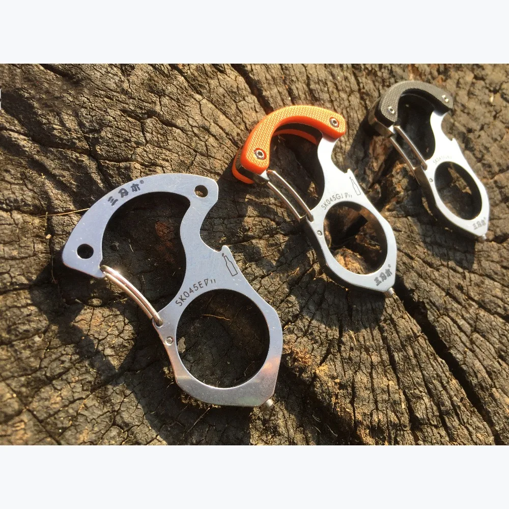 Sanrenmu SK045 multi-functional key chain/ring/buckle edc multi tools outdoor camping survival tools car rescue glass breaker Sanrenmu SK045 multi-functional key chain/ring/buckle edc multi tools outdoor camping survival tools car rescue glass breaker