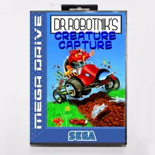 Dr Robotniks Creature Capture 16 bit MD игровая карта с розничной коробкой для sega Megadrive/Genesis