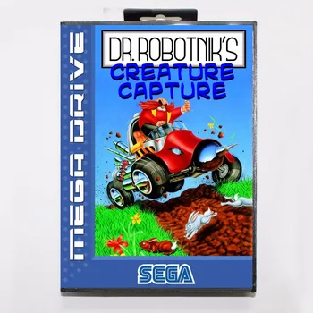

Dr Robotniks Creature Capture 16 bit MD Game Card With Retail Box For Sega Megadrive/Genesis
