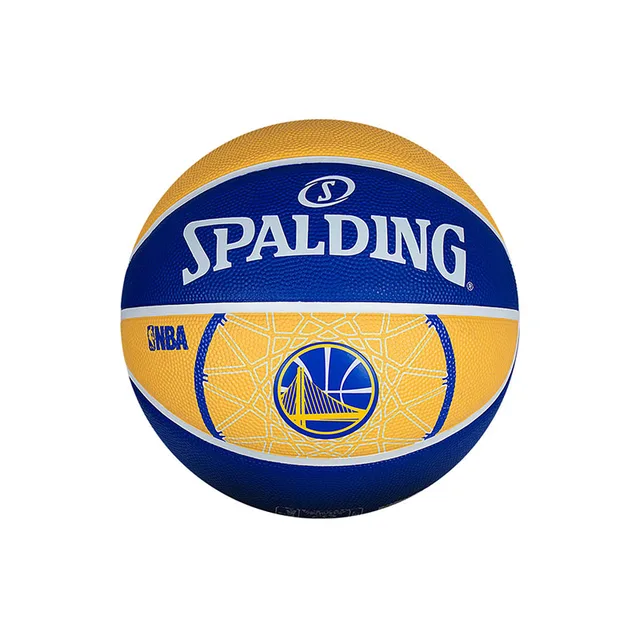 Original NBA Spalding The Logo Of Golden State Warriors Rubber Ball