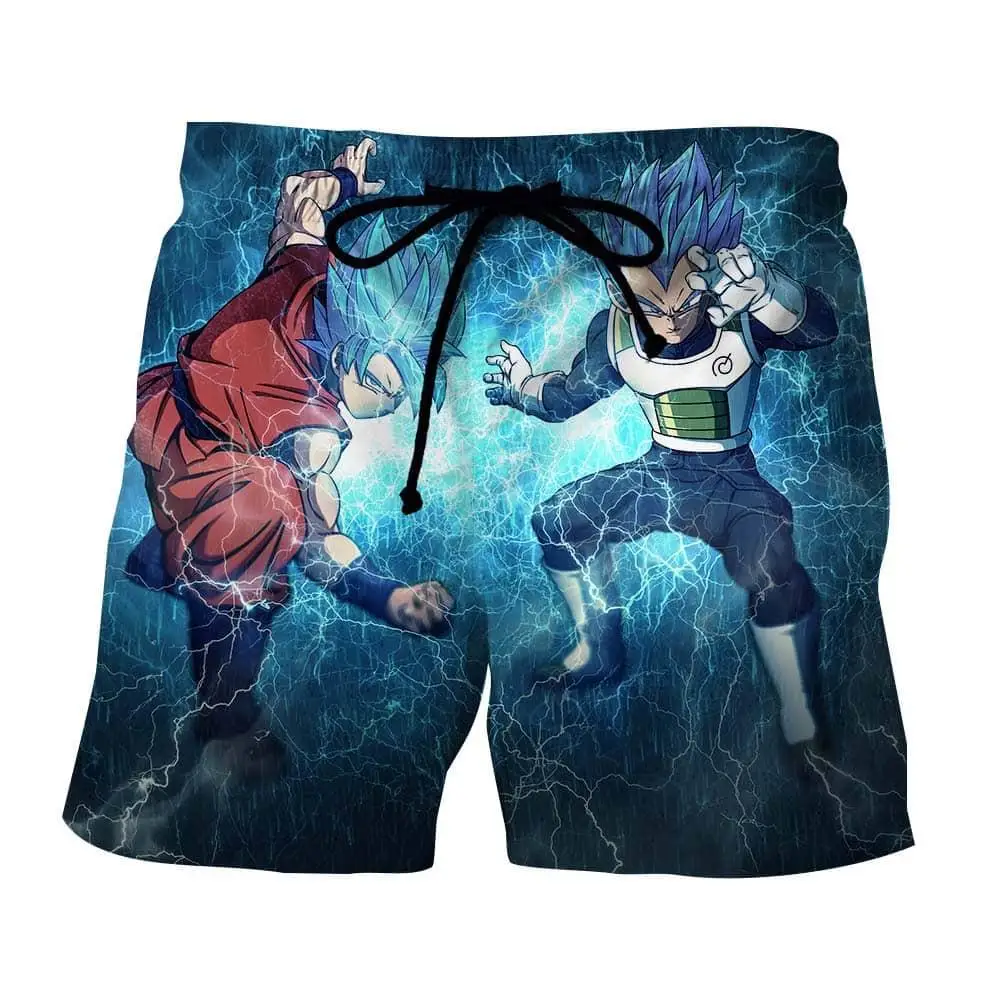 goku jogger shorts