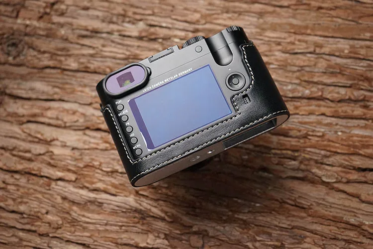 Mr. Stone ручной работы из натуральной кожи чехол для камеры видео половина сумка для камеры боди для Leica Q Leica Q2 камера typ116