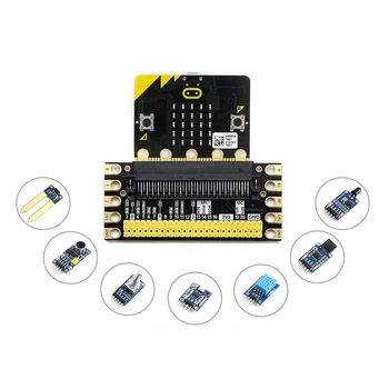

BBC micro:bit sense pack, comes with edge connector breakout, several common used sensors .