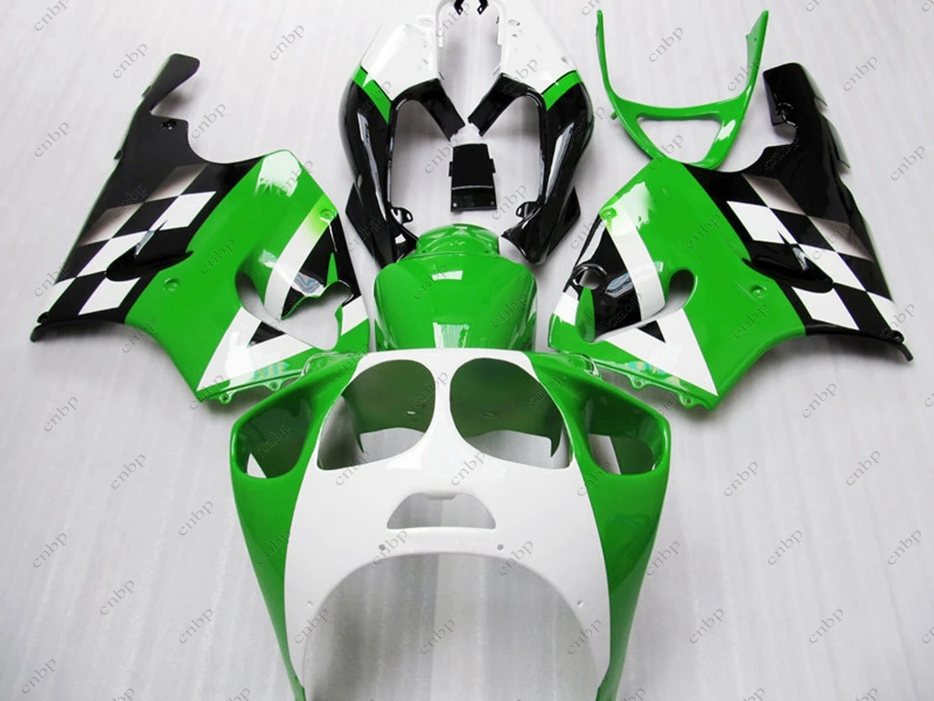 Abs Fairing Zx 7r 1997 Full Body Kits for Kawasaki Zx7r 1997 1996 - 2003 Green Black White Motorcycle Fairing Zx-7r 1998