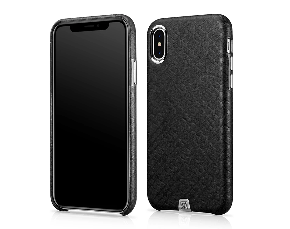 Чехол ICARER, чехол для iPhone X, модные чехлы из натуральной кожи для iPhone X, аксессуары для сумок