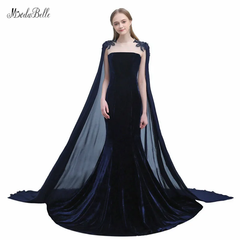 plus size evening gowns with cape