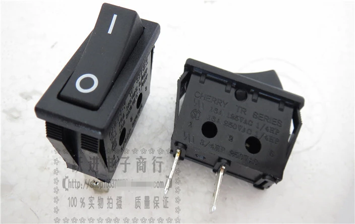 Оригинальный новый 100% TRG25F2FBBNN кулисный переключатель 2pin 2 контактный клавишный переключатель arm warping выключатель питания 16A250V