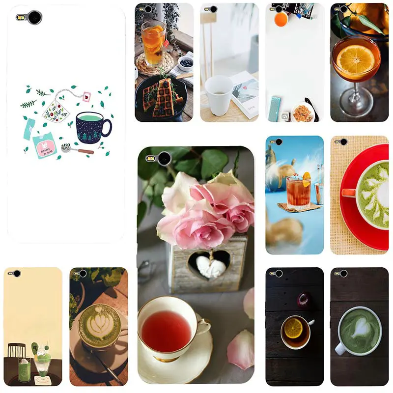 Food Mug Coffee Cake Soft Mobile Phone Accessories for HTC U11 Desire 530 630 626 628 816 820 One A9 E9 M7 M8 M9 M10 Plus | Мобильные