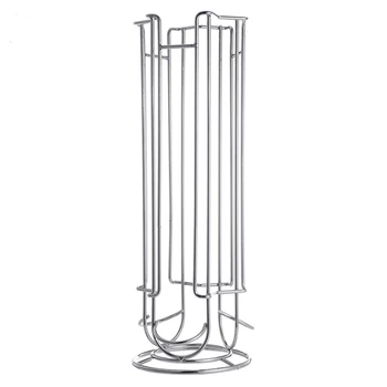

Revolving Coffee Holder 21PCS Capsules Stand Dispenser for Tassimo, Nespresso,Dolce Gusto Kitchen Accessories Organizer