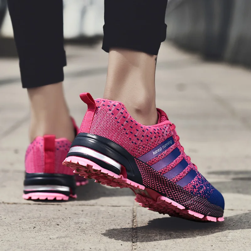 Пара кроссовок для бега, дышащая мужская спортивная обувь, легкие кроссовки, Женская Удобная спортивная обувь для тренировок