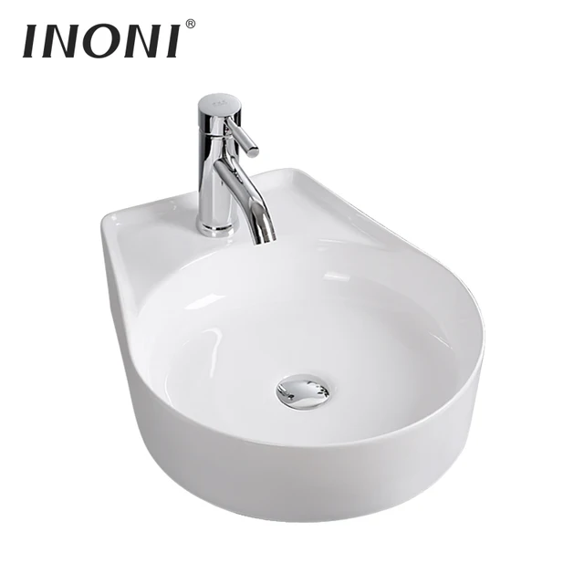 INONI Keramik waschbecken waschbecken für badezimmer mit Signal ... INONI Keramik waschbecken waschbecken für badezimmer mit Signal ...