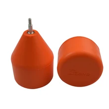 3X Orange Soft Foam Arrowhead Point Tips Safe CS Game Archery Hunting Shooting Practice Broadhead