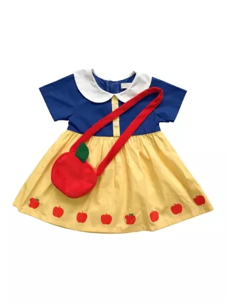 

Girls Transfer Children's Westernized Dresses Summer 2019 New Treasure Cotton Snow White Skirt 1886353119
