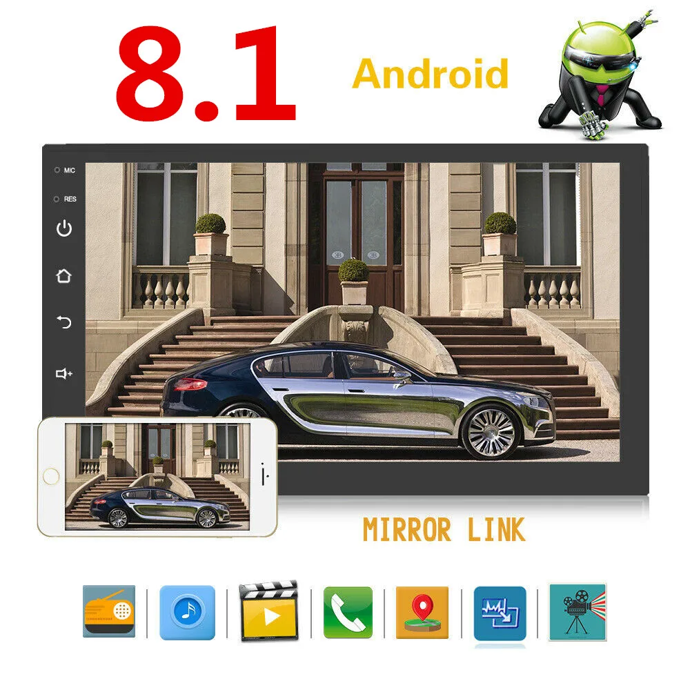 

Android double Din Car radio Multimedia Video Player Universal auto Stereo GPS MAP For Volkswagen Nissan Hyundai Kia toyota CR-V