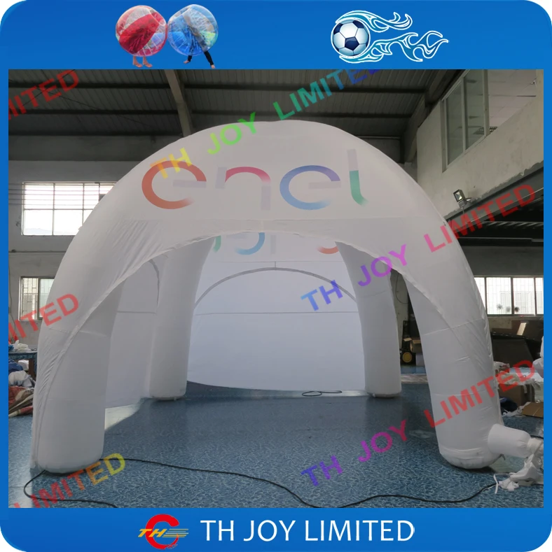 Small Inflatable Tent Shelter  6x6m 4 Legs Inflatable Tents