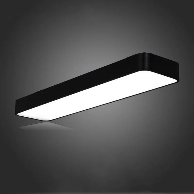  Modern LED Ceiling Lights Black White Square Office Light With ceiling lamp aisle bedroom home ligh - 32825206625