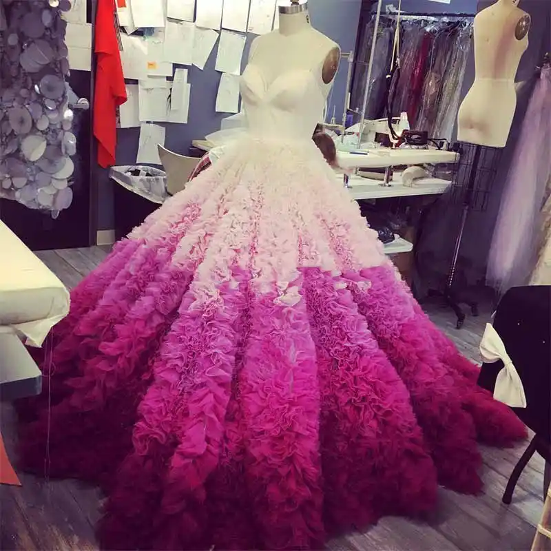 poofy ball gowns