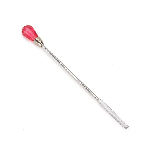 Art Stainless Steel Spatula Stirring Mixing Gel Rod + Spoon Acrylic Uv Gel Polish Glitter Powder Stick Manicure Tools