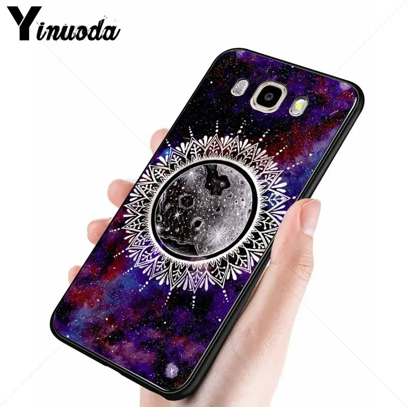 blue gold Mandala flower dream castcher