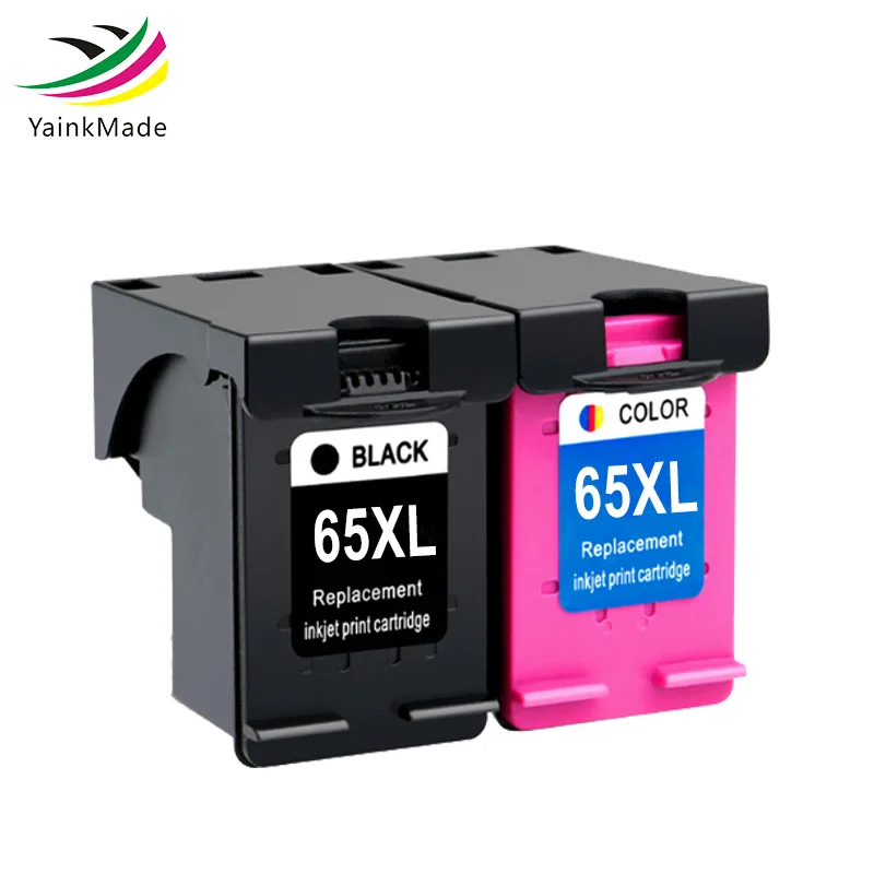 

2PK compatible for HP 65 XL 65XL Ink Cartridge replacement for HP DeskJet 3720 3732 3755 3730 3758 All-in-One Printers