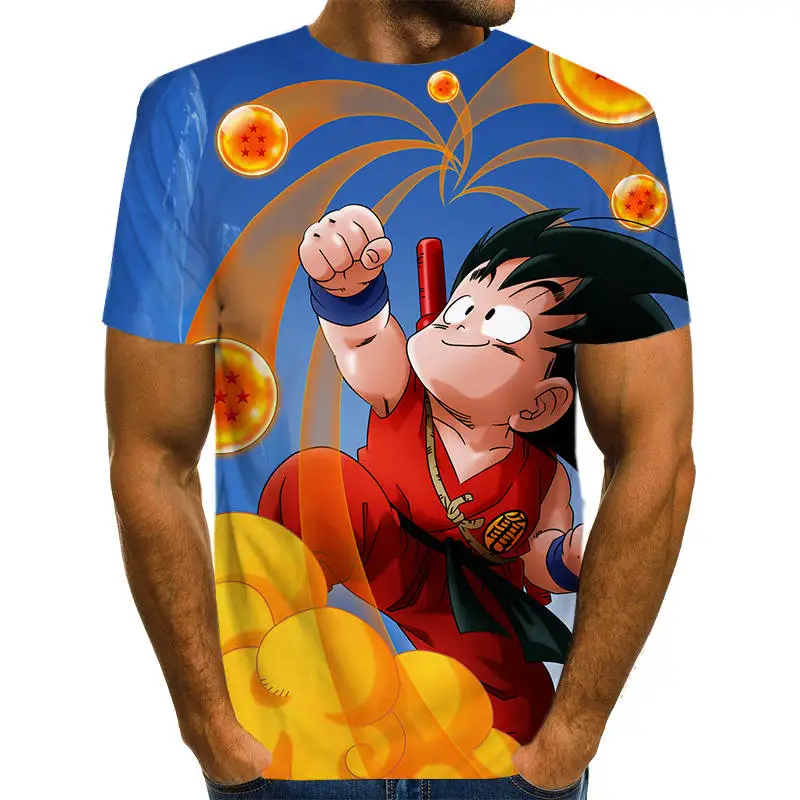 NT198 dragon ball harajuku футболка сильнейшая Zgoku короткая футболка мужская уличная Верхняя одежда футболка шорты Летняя хип-хоп черепаха - Цвет: NT198