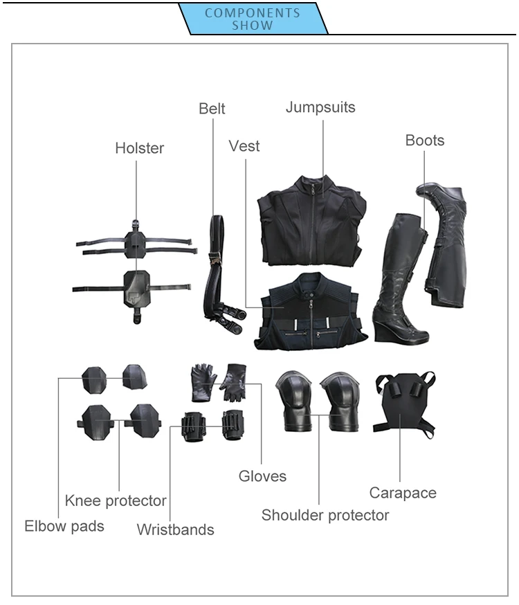 Мстители бесконечные войны черный костюм вдовы Наташа ромаофф косплей костюм карнавал Хэллоуин костюмы для женщин полный комплект