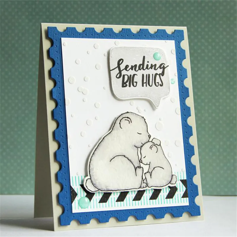 

InLoveArts Animal Metal Cutting Dies Animal for Scrapbooking Card Dies Cuts Craft Forest Deer Bear 2018 New Decorative DIY Paper