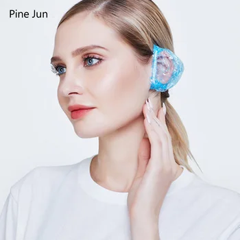 

100/pcs Disposable waterproof earmuffs home shampoo