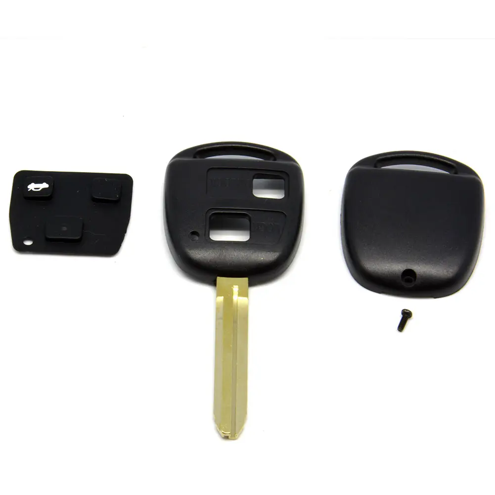 Vehemo Чехлы для ключей с 2 кнопками TOYOTA Tarago Camry Corolla Rav4 Avensis|key case shell|2 button remote2 remote key |