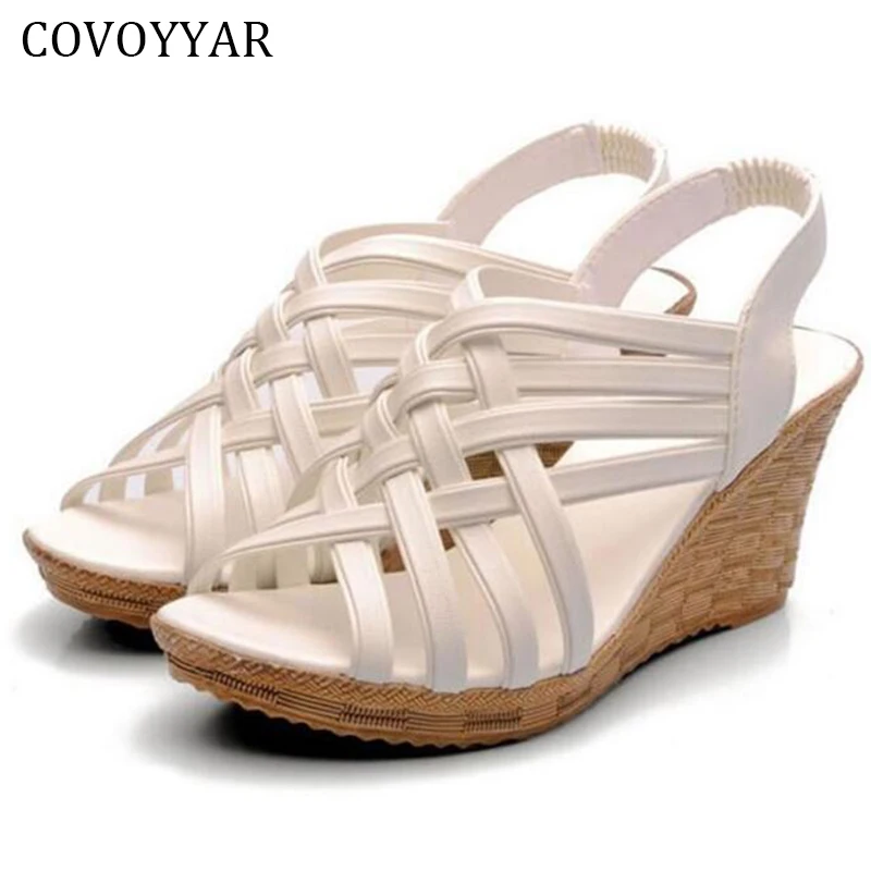 platform wedge gladiator sandals