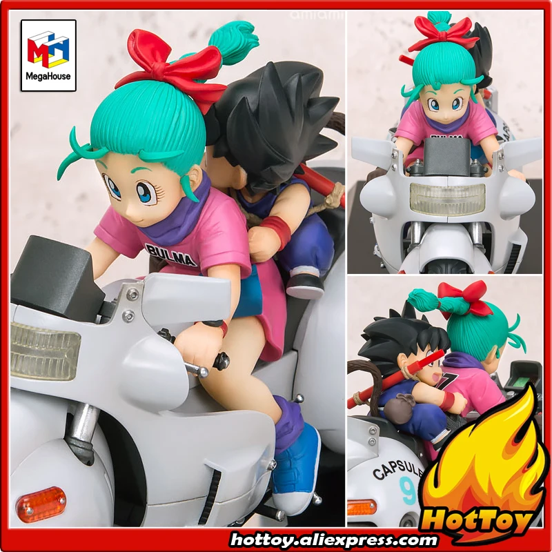 

100% Original Megahouse DESKTOP REAL McCOY 6 Complete Figure - Son Goku & Bulma from "ONE PIECE