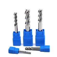 Aluminum Cutting HRC50 3 Flute Mill 4mm 5mm 6mm 8mm 10mm 12mm Alloy Carbide Tungsten Steel Milling Cutter End Mill Metal Cutter pcd or pcbn end milling cutter for cutting plastics aluminum and al alloys l1 60 d 10 l3 12mm