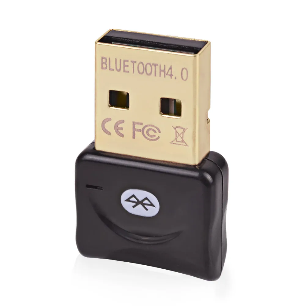 Беспроводной адаптер с Bluetooth CSR V4.0 двойной режим мини usb-адаптер USB 2,0 Bluetooth компьютер приемник черный/белый