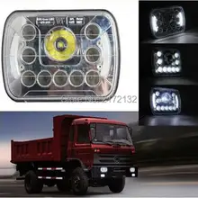 2 шт 7x" светодиодный hi/lo луч света лампы кристально чистая герметичная Фара