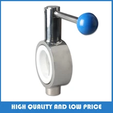 Санитарный высококачественные клипсы на клапан-бабочка DN25