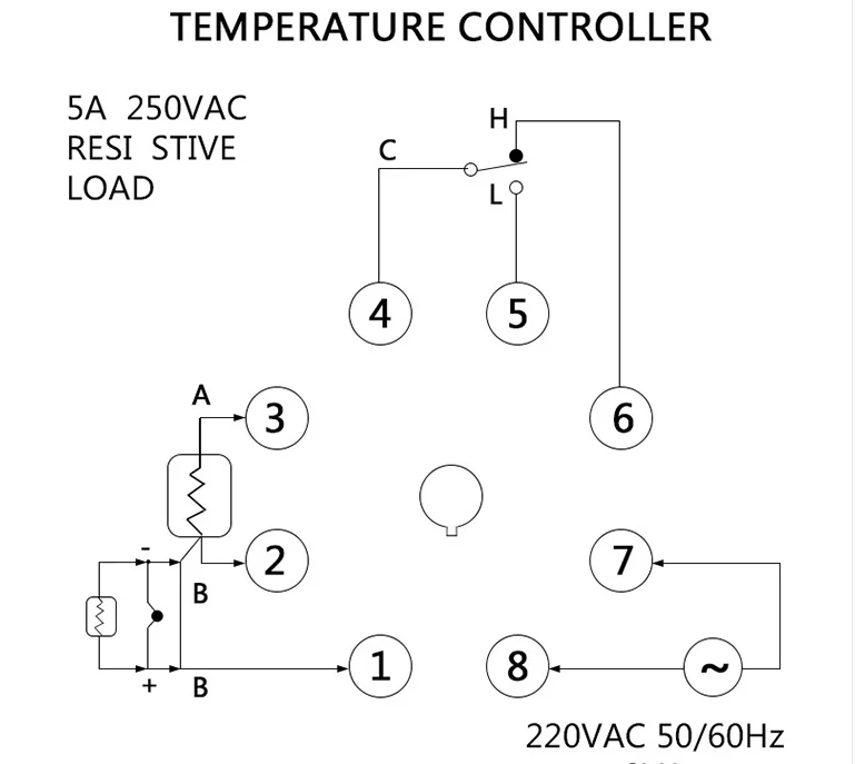 0-399C 220V K Тип термопары входного направляющего типа регулятор температуры E5C2, PID контроллер, измеритель температуры