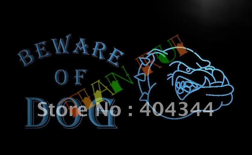 

LB041- Beware of Dog Neonschild LED Neon Light Sign