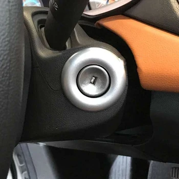 

For Chevrolet CAVALIER 2017 2018 2019 ABS Matte Car cigarette Lighter Rear Spare box button Switch ring Cover Trim accessories