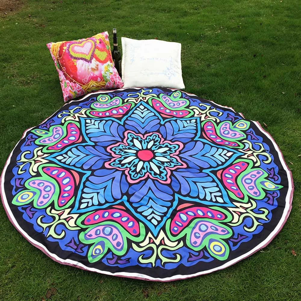 4 pattern mandala beach towel high quality Boho bath ...
