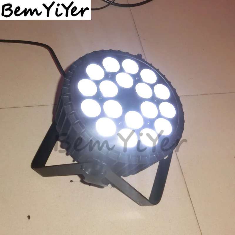 1 шт. высокого качества 18x10 Вт LED Телевизор с номинальной мыть свет/RGBWA + uv/6in1/DJ