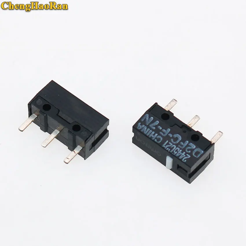

ChengHaoRan 2- 5pcs Original Authentic OMRON Mouse Micro Switch D2FC-F-7N Mouse Button Fretting D2FC-E-7N D2FC